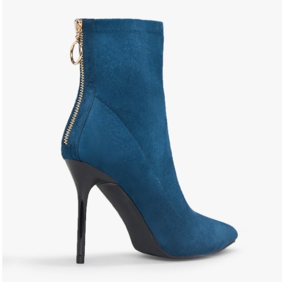 Teal Ankle Bootie NEW - Picture 3 of 7